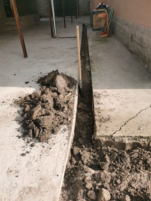 Септик траншей яма казимиз