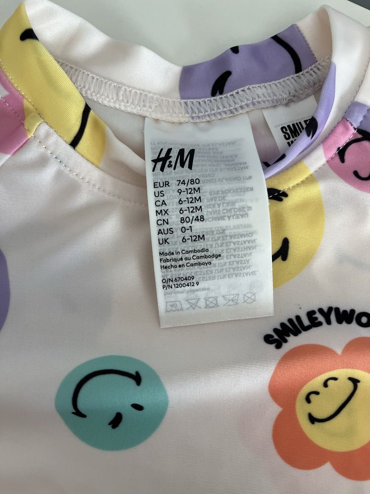 Чисто нов бебешки бански H&M, размер 74-80