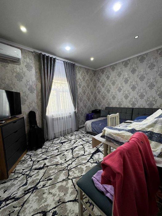 2 комн. коттедж. Махалля М Ашрафи 50м2 Ремонт. Ул. Хотирчи. С мебелью