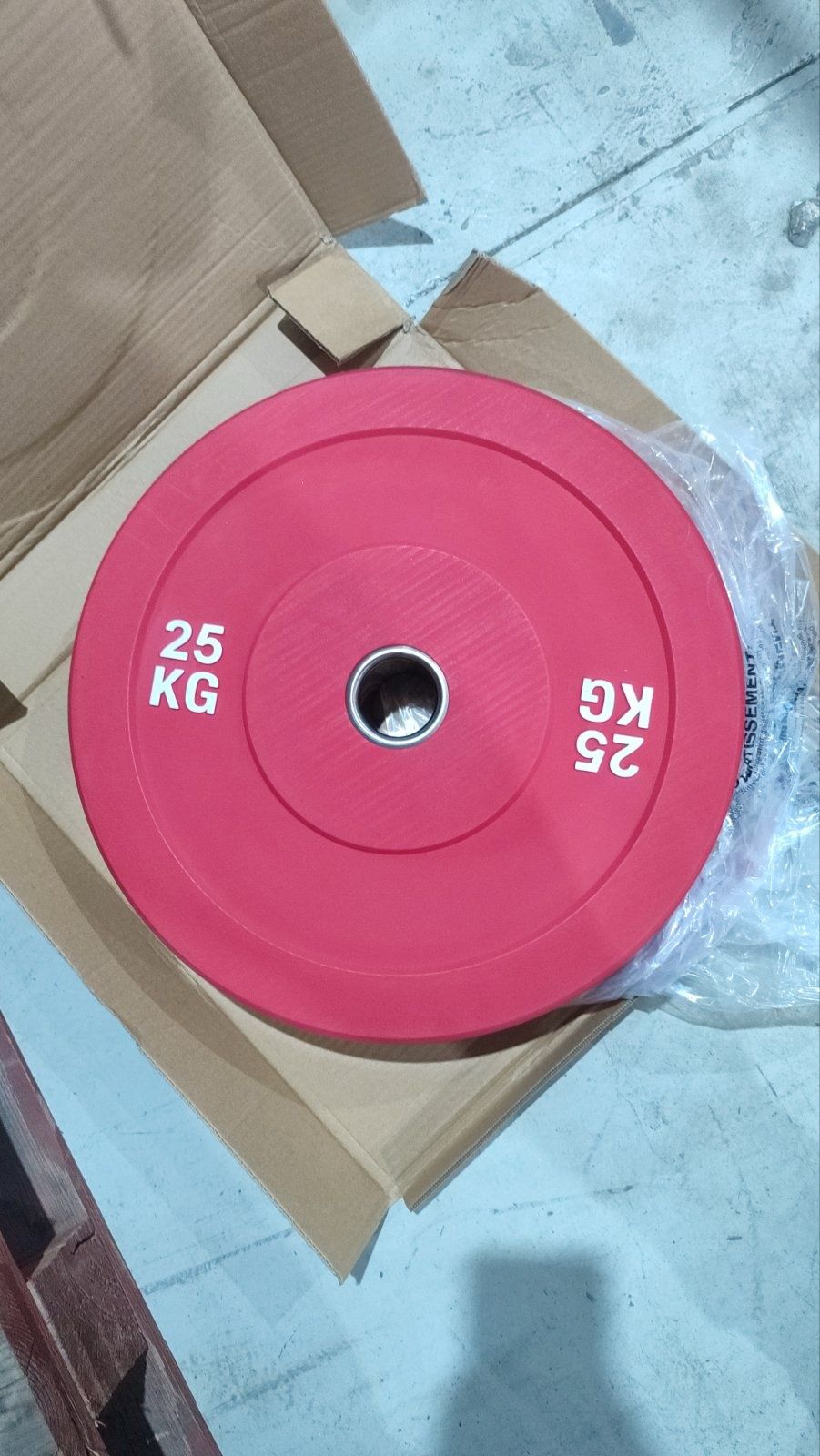 Bumper crossfit силов трибой тежести професионални  чисто нови