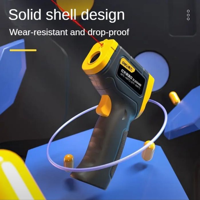 Инфракрасный лазерный термометр,  Бесконтактный термометр. ПИРОМЕТР