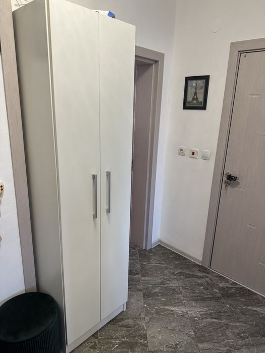 Гардероб бял мат 200/52/42