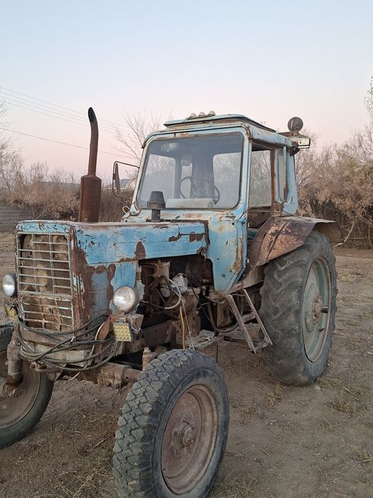 Трактор МТЗ80+телешка + арық + ауыр тарма