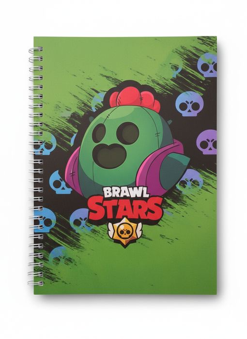 Блокнот Brawl Stars "Spike" (Спайк) 2 шт.