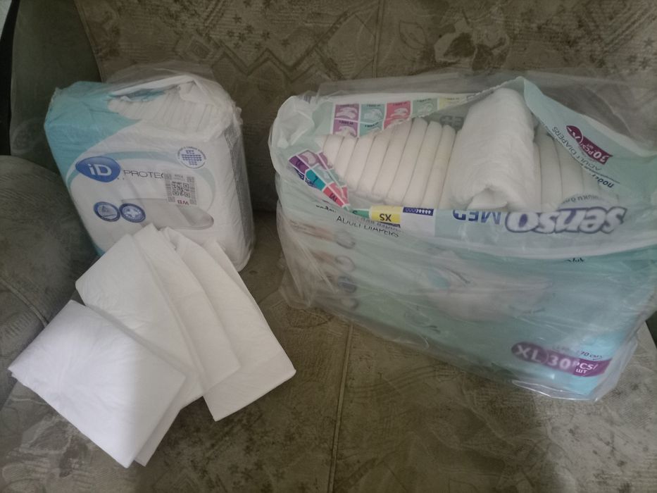 Даром. Пеленки и памперсы для взрослого