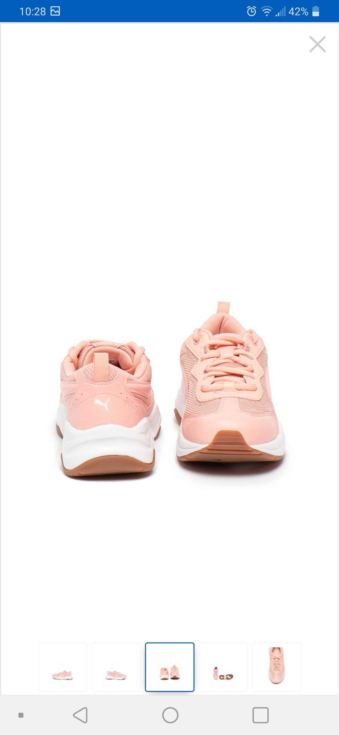 Adidasi PUMA Cilia SoftFoam+, roz pastel marime 39