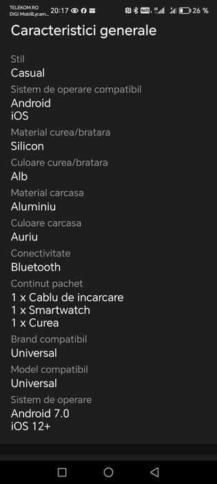 Smartwatch Fitbit sense dama
