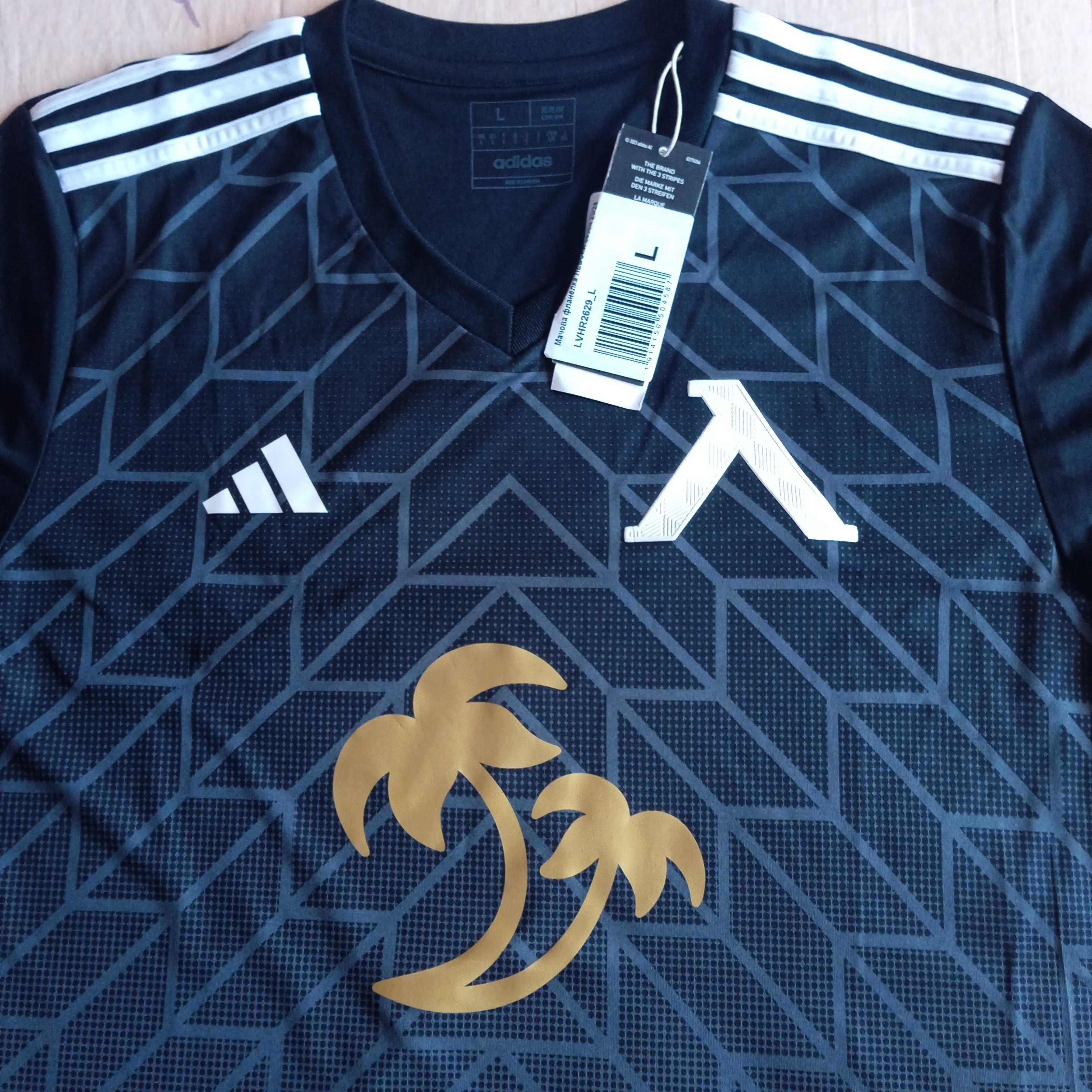 НОВА С ЕТИКЕТ L LEVSKI ADIDAS 2023-24 Левски Адидас официална фланелка