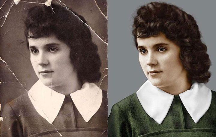 Цифровое восстановление старых фотографий