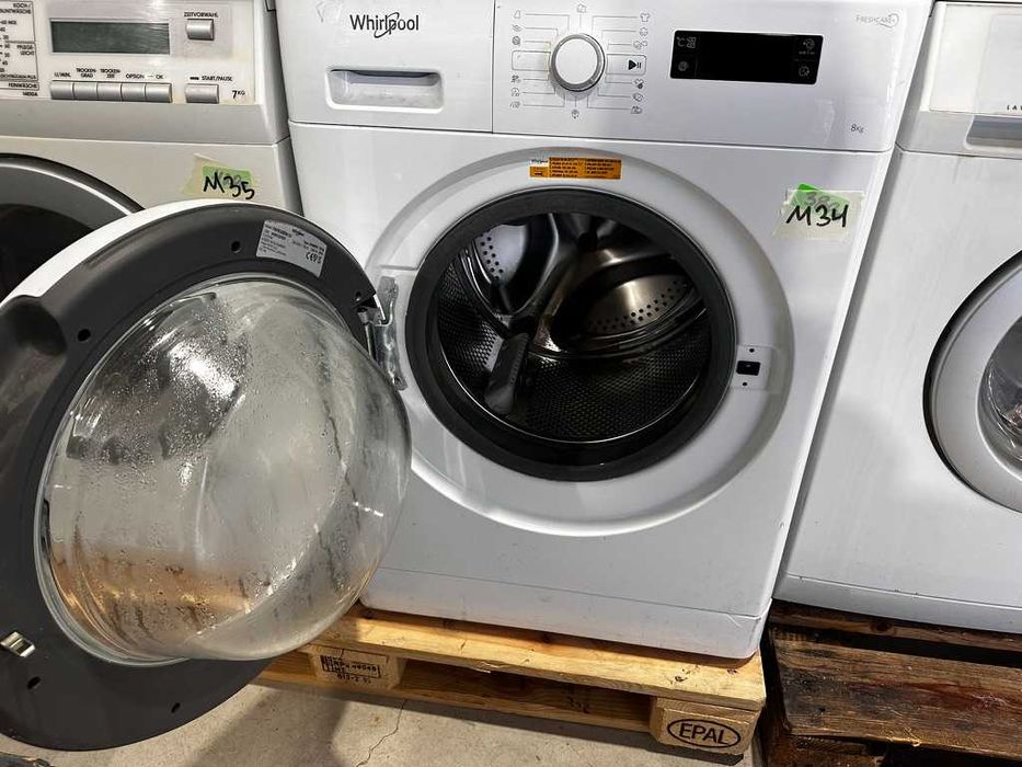 Whirlpool FWF81683W EU – пералня 8 кг, 1600 оборота, FreshCare+ (М34)