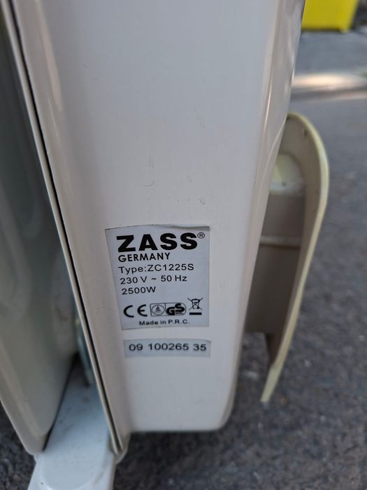 Radiator electric zass camping rulota incalzire