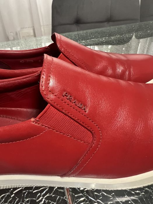 Sneakers Prada man,real leather