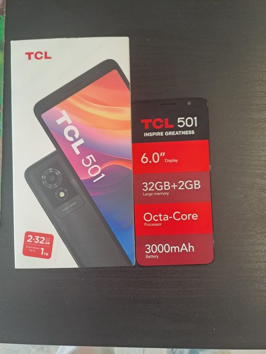 Vând telefon TCL 501 nou