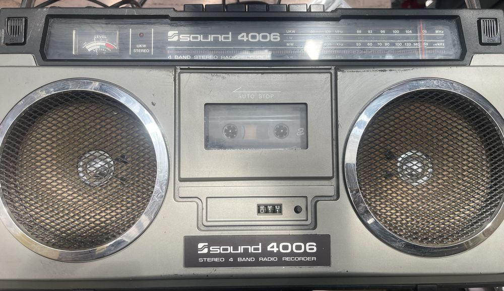 Radiocasetofon sound 4006