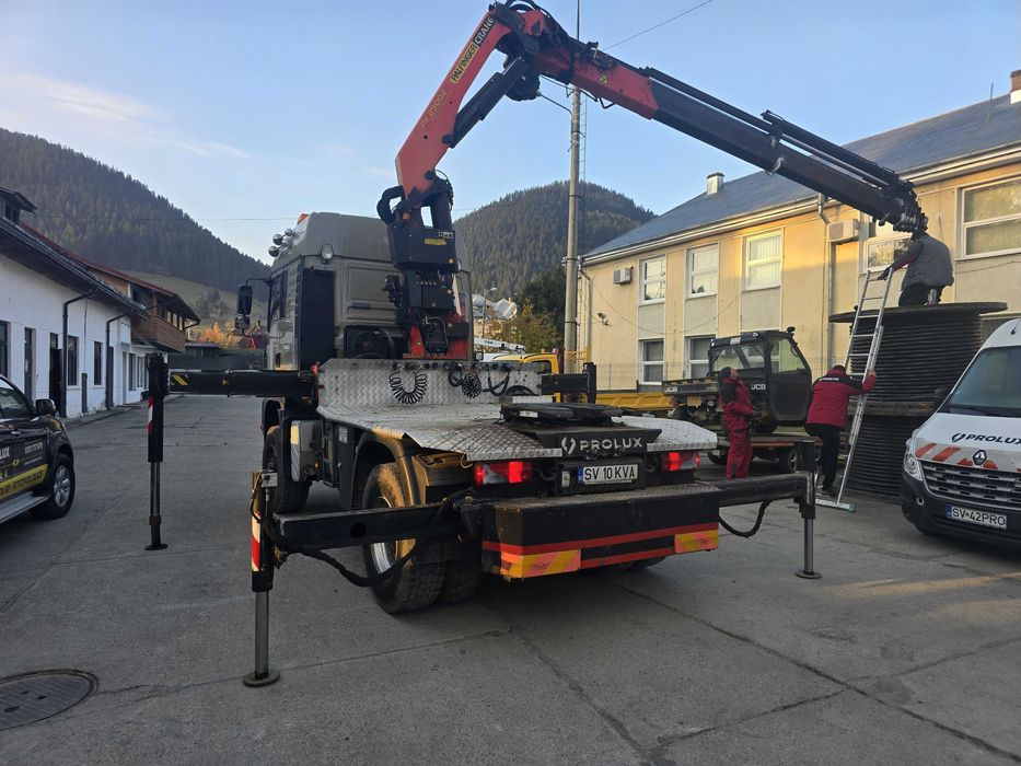 MAN 4x4 cu Macara Palfinger