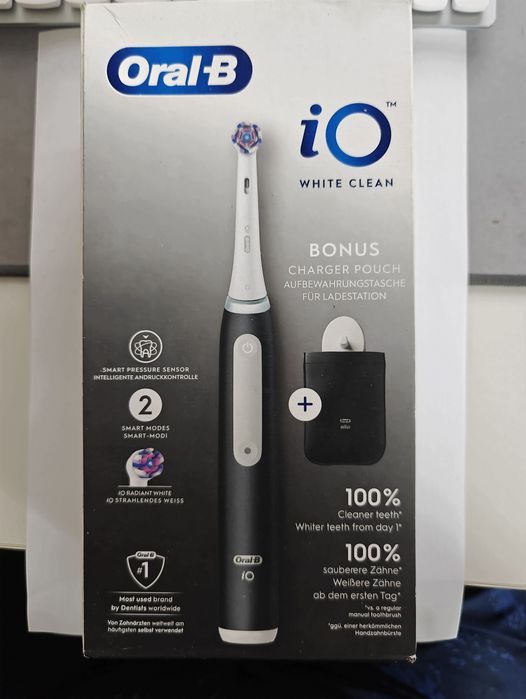 Periuța de dinți electrică oral B io radiant white
