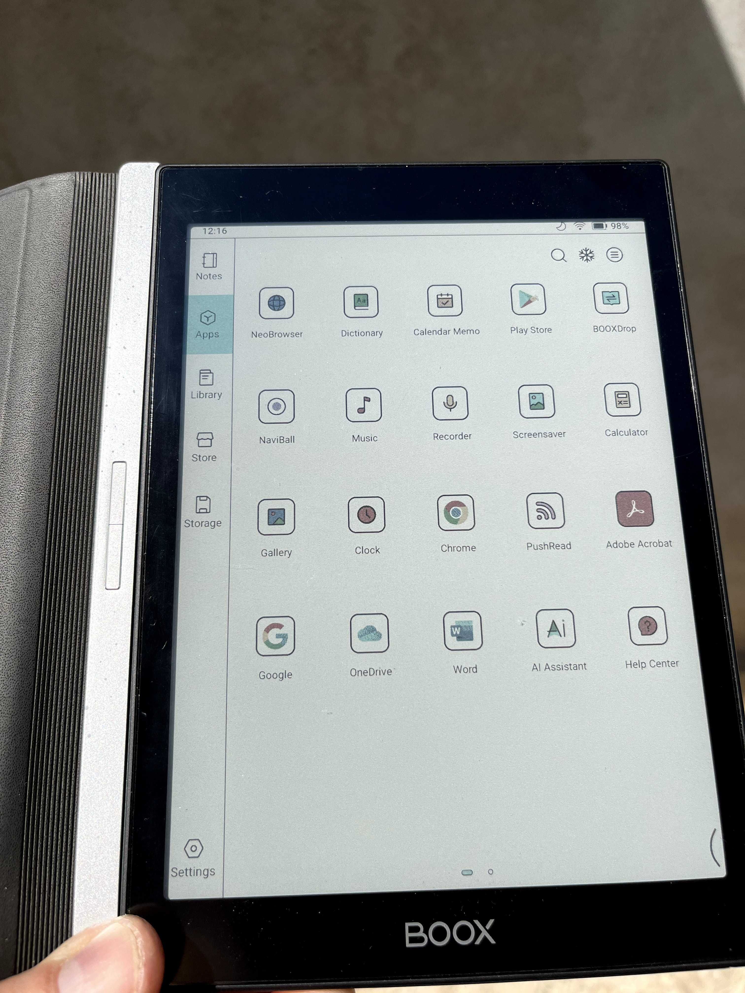 Tableta Boox NovaAirC e-ink COLOR 7.8"