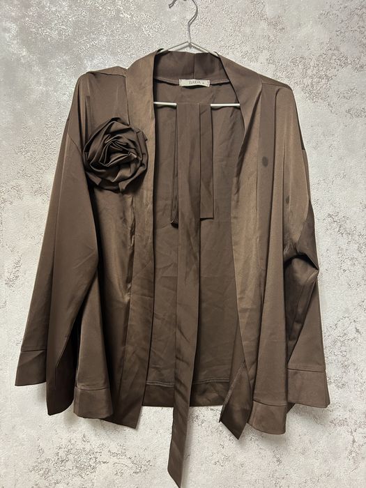 Костюм брючный коричневый