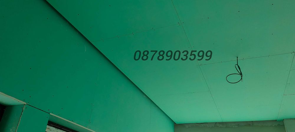 Монтаж на гипсокартон