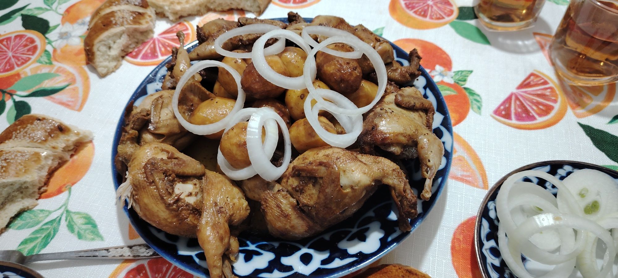 Bedana goʻshtidan taom. (Tandir,qovurdoq,qozonkabob))