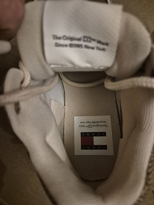 Adidasi tip ghetuta Tommy Hilfiger