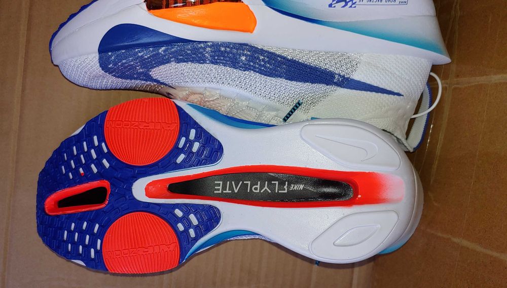 Adidasi Nike alphafly 3 alb-albastru NOI marimea 43 (27.8 cm)
