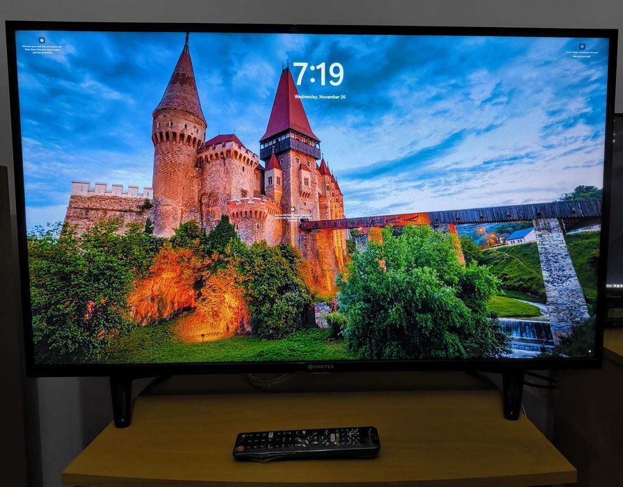 Televizor LED Smart VORTEX V43TD1200S, Ultra HD 4K, 109 cm