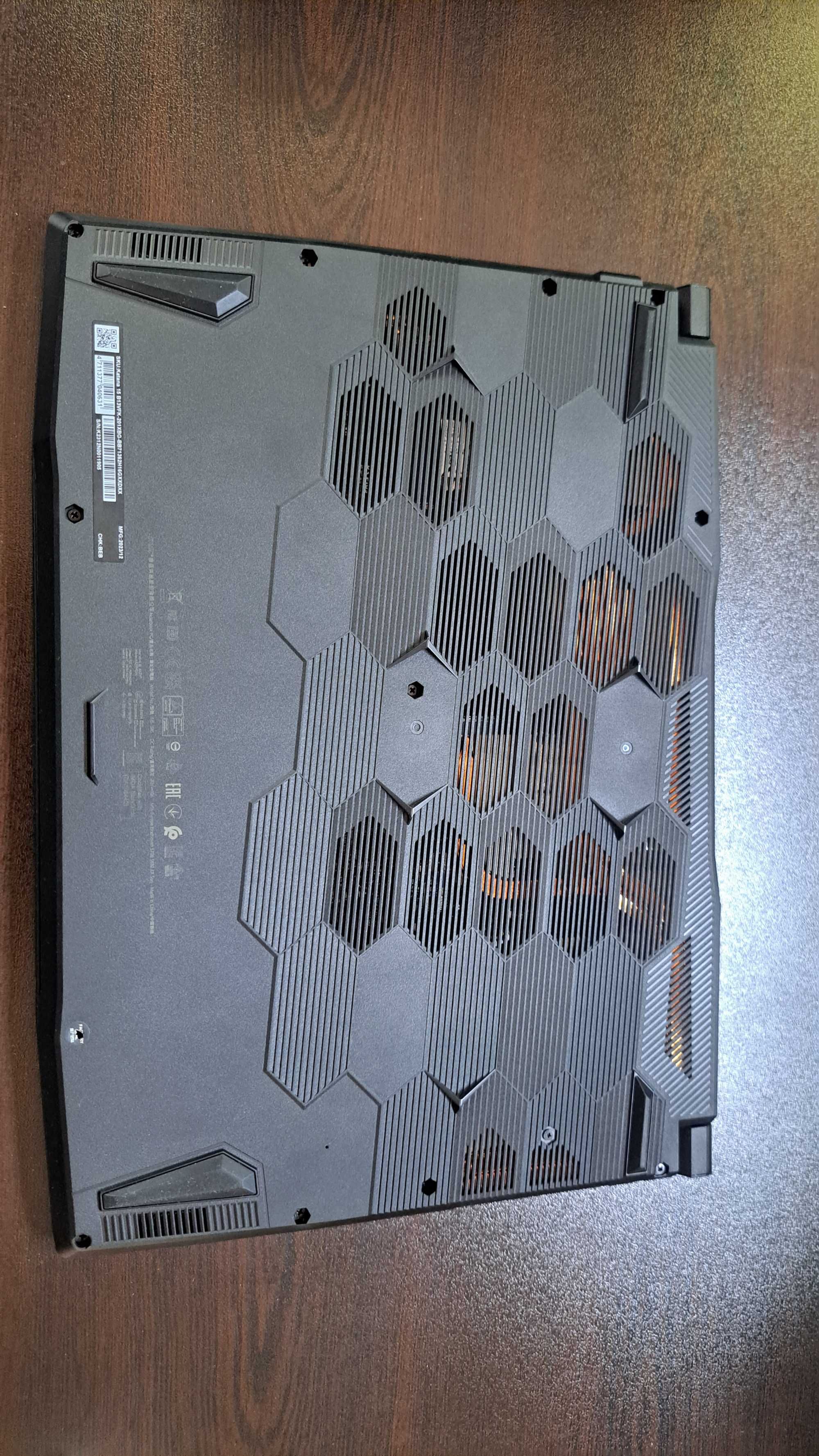 MSI Katana B13VFK – гейминг лаптоп (подобрен модел)
