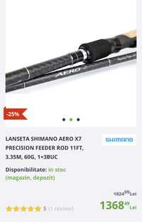 Vand Lanseta SHIMANO AERO X7 pecision feeder 11FT, 3.35M, 60G
