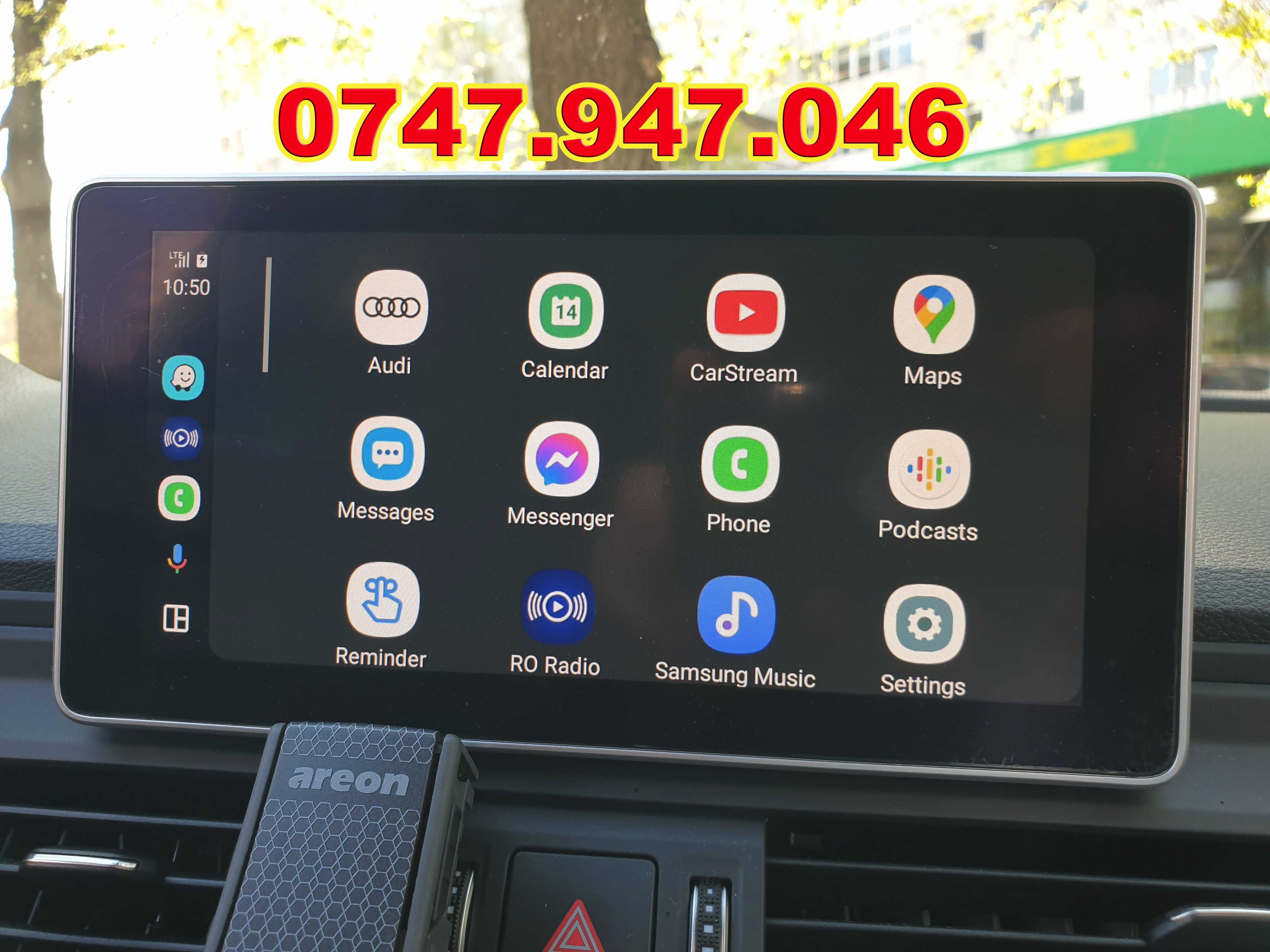 Harta 2024 navigatie GPS AUDI A4 A6 Q5 Q7 Activare AndroidAuto CarPlay