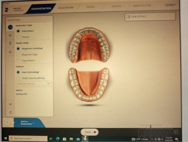 Sirona Cerec Omnicam AC Cerec SW 4.4