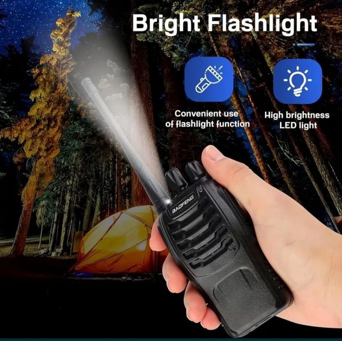 Set Stații Emisie Recepție Walkie Talkie 4km Semnal , sist.Profesional