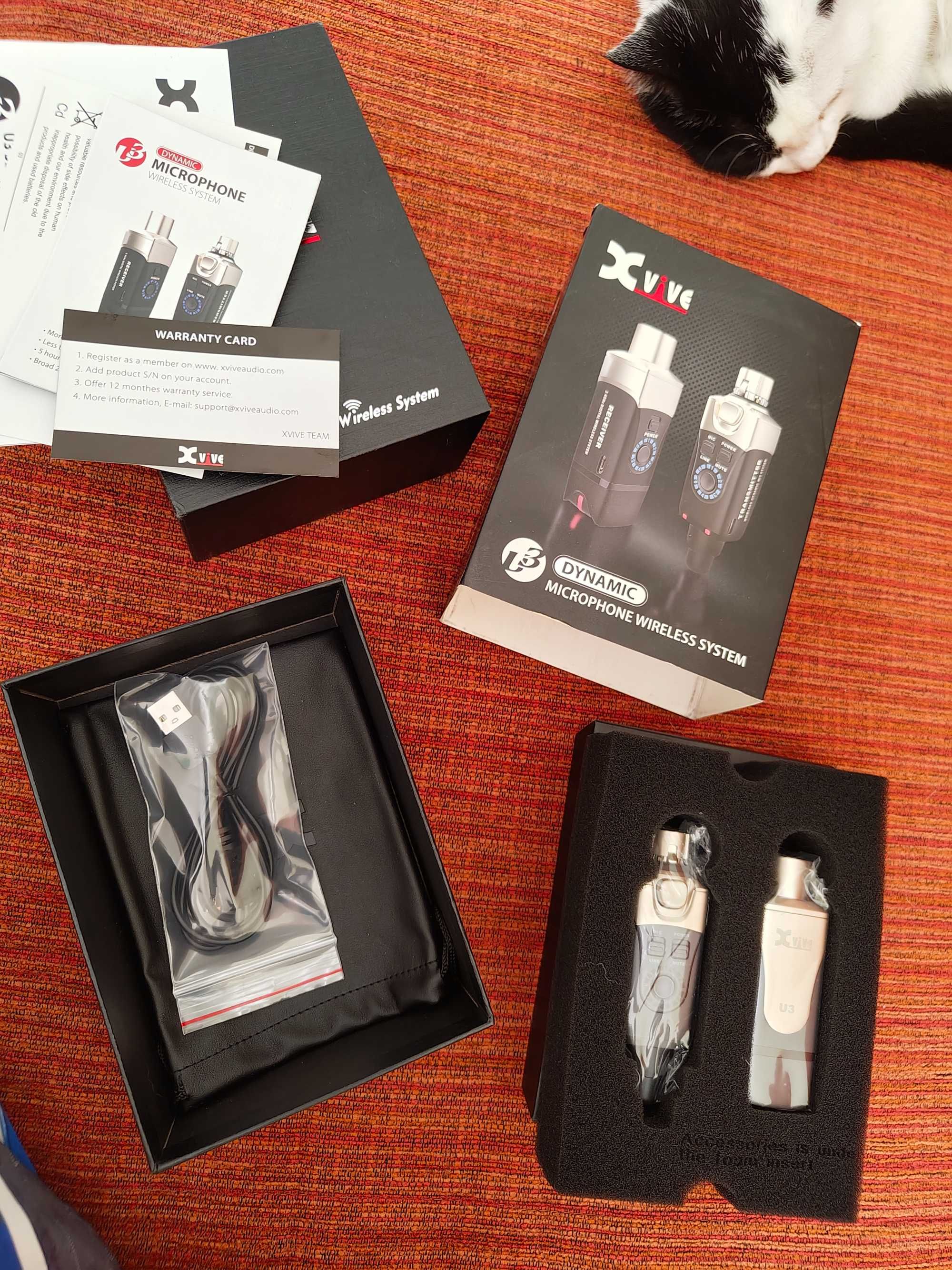 X Vive U3 microphone wireless system