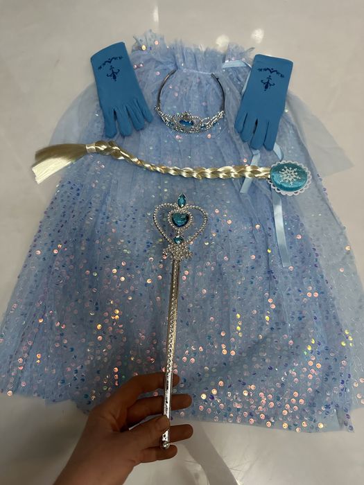 Накидка эльзы. Плащ, костюм эльзы и аксесуары