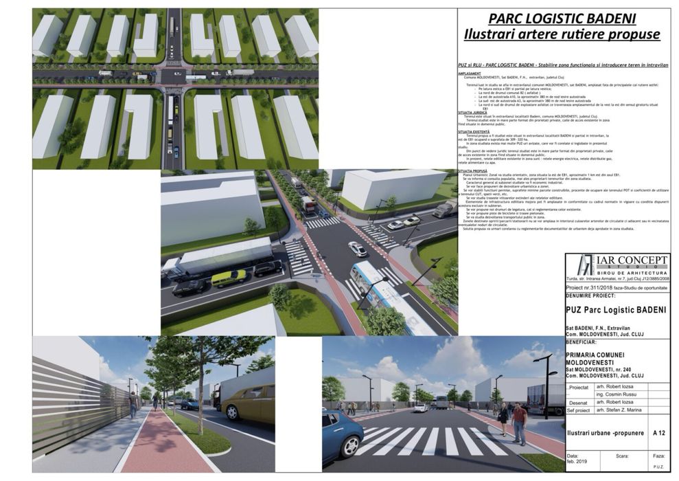 Teren intravilan in Parc logistic Badeni