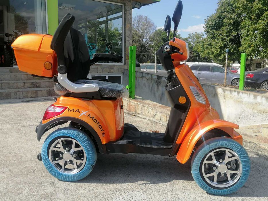 Електрическа Четириколка FM4 LUX 1500W MaXmotors Orange