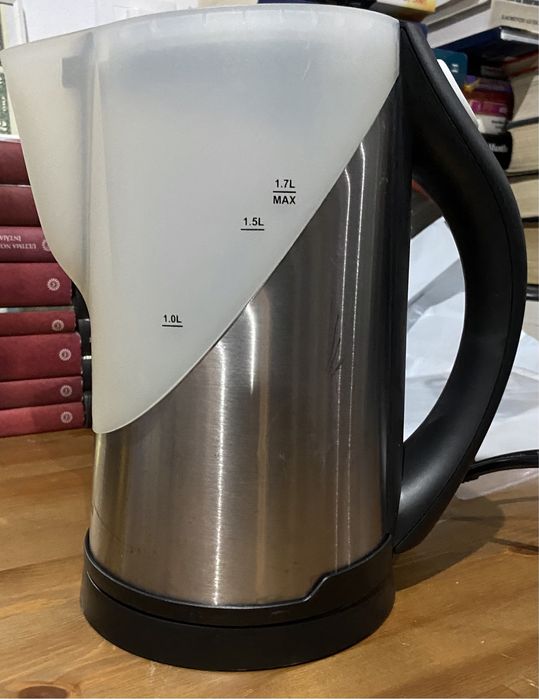 Fierbator Orion OWKI-170, 2000W. 1,7 l, Inox/ Negru