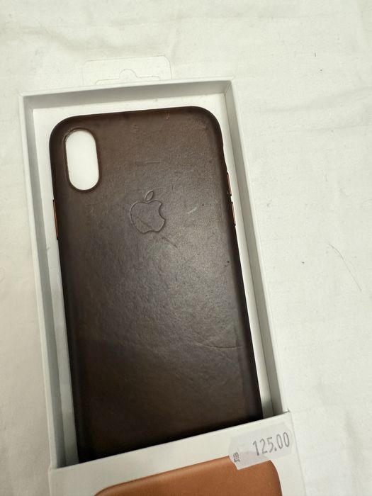 Оригинален кожен кейс IPhone X