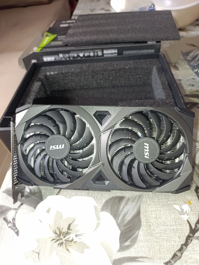 Видеокарта MSI RTX 3060 Ventus 2X 12G OC