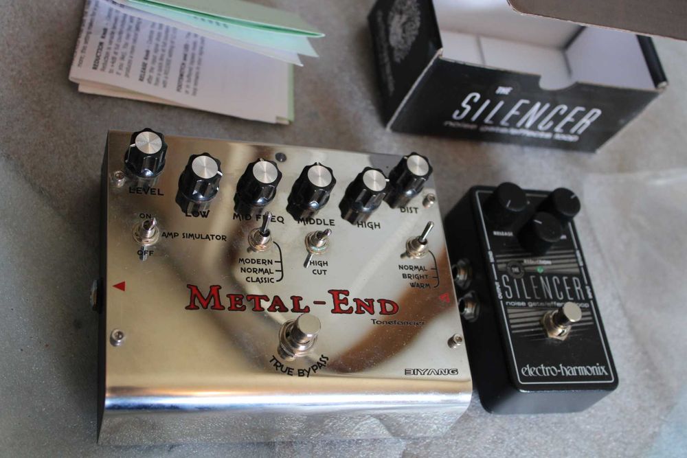 Metal End Дисторшън педал за китара - ЖЕСТОК
