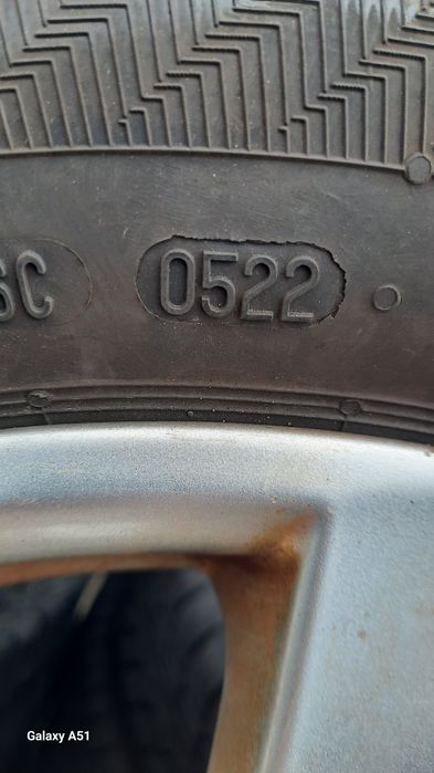 Ляти джанти с гуми 5×112,15цола