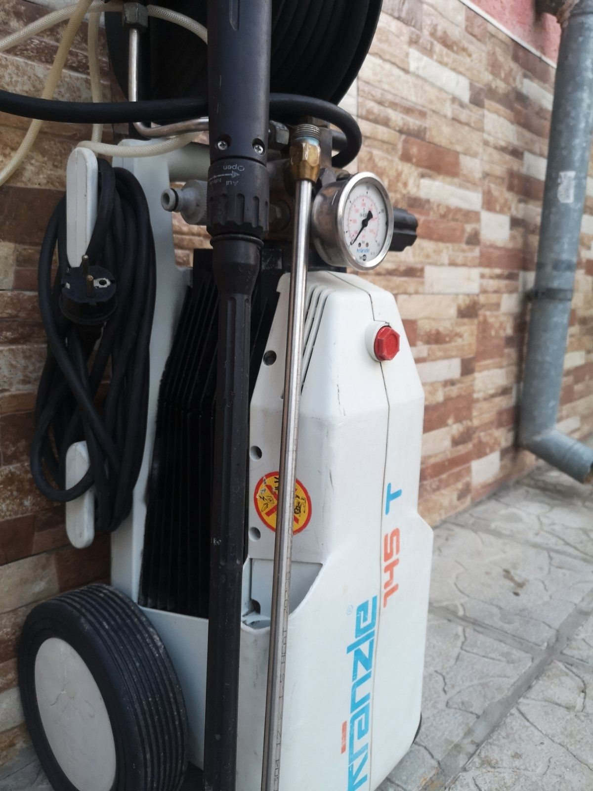 Водоструйка Kranzle 145ts 150bar 10L/min 3kw220v Отпушване Канали