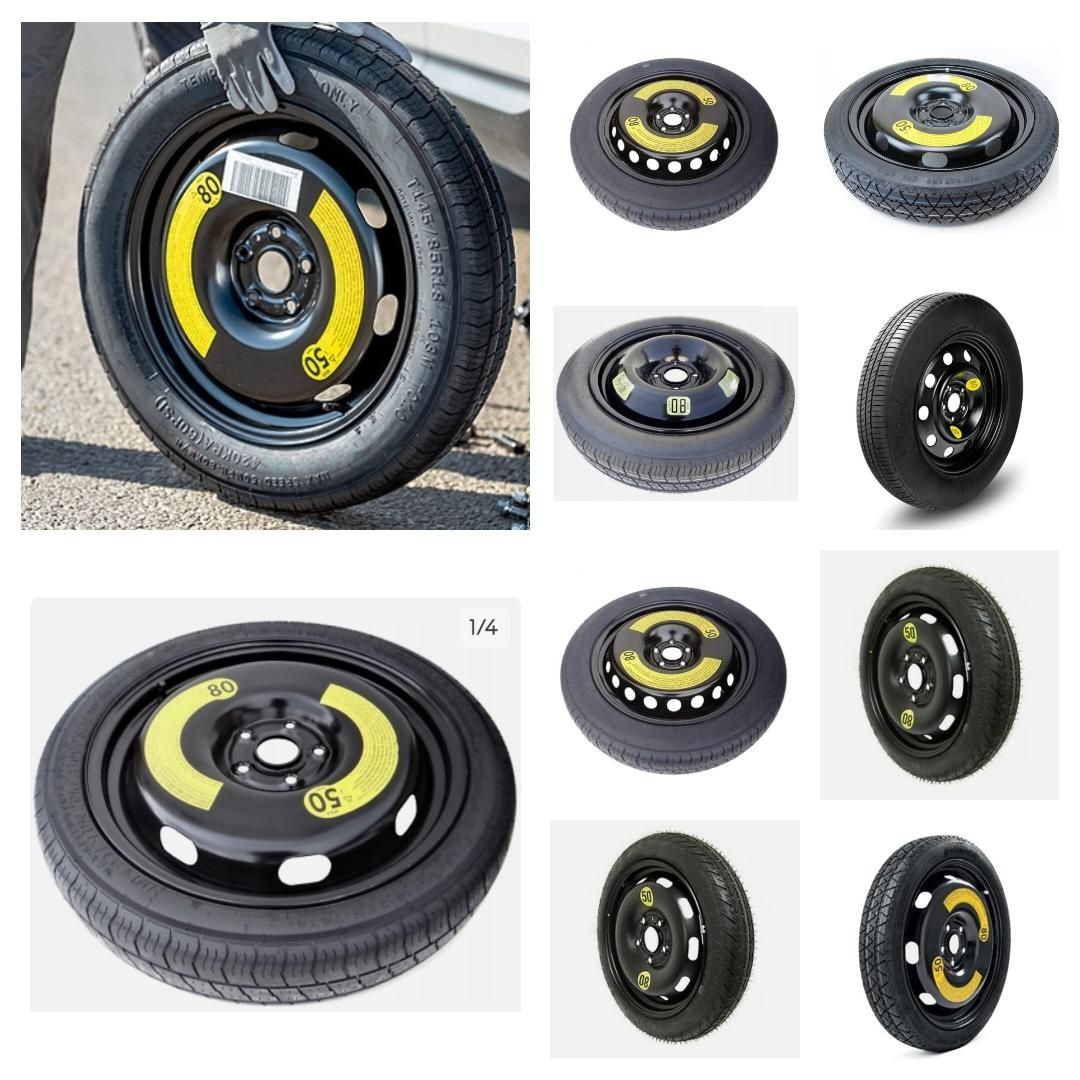 Roată rezervă slim 5x114,3 Hyundai Kia Mazda Nissan Renault Toyota