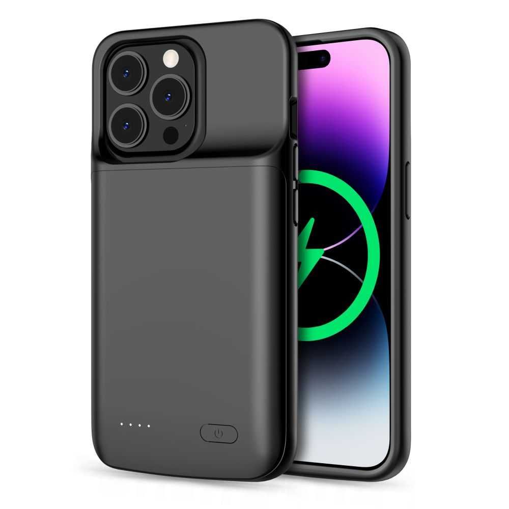 Husa cu Baterie Incorporata APPLE iPhone 16 15 Pro Max 14 Plus 13 12 8