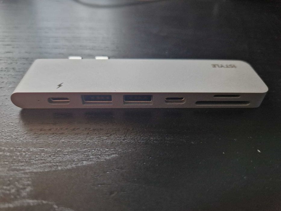 Adaptor iSTYLE USB Type-C PRO Hub Multi-Port, Silver