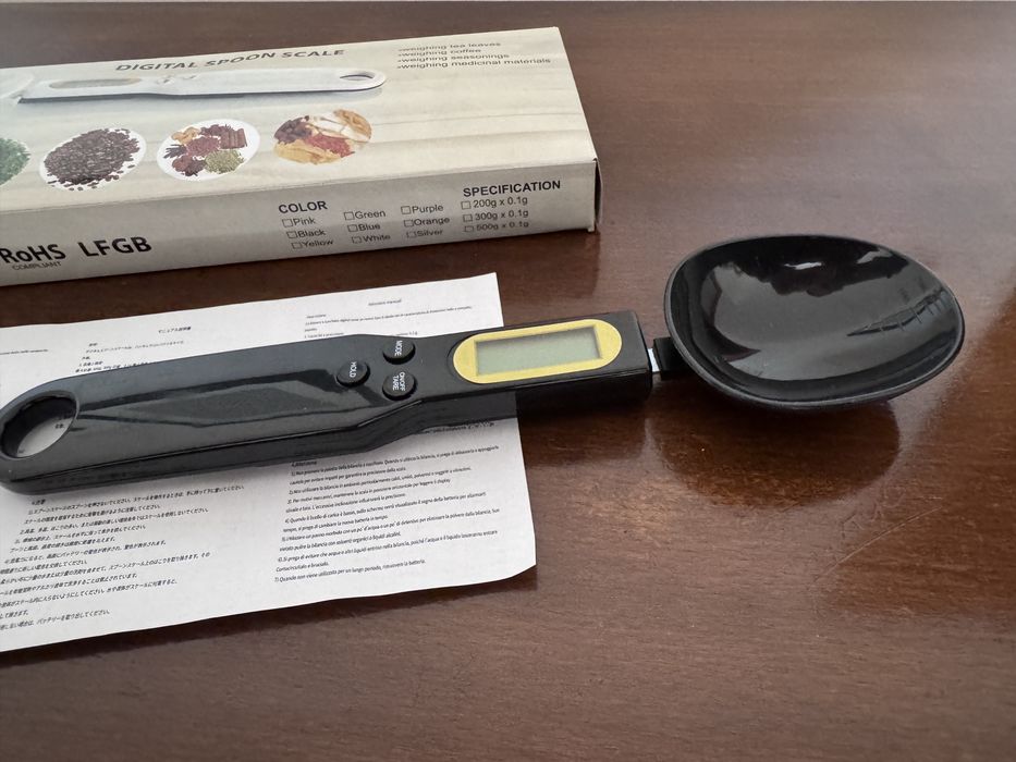 Електронна мерителна лъжица везна Enomir MK500, LCD дисплей, до 500гр