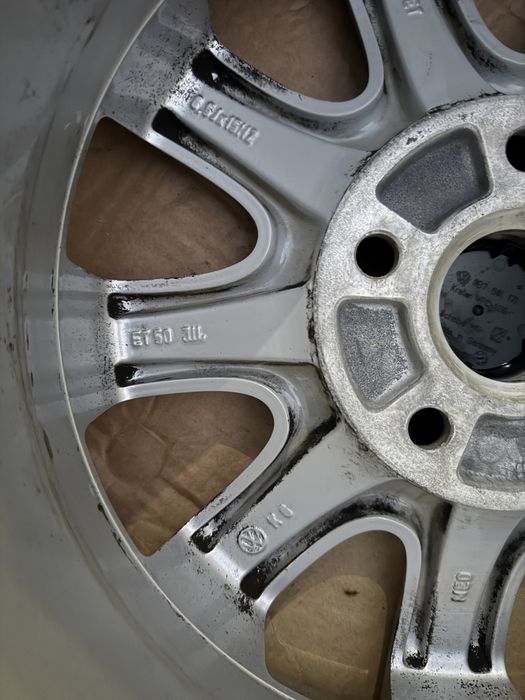 Оригинални алуминиеви джанти VW 15” 6.5J 5x112 ET50 Golf 5. 6.  7.