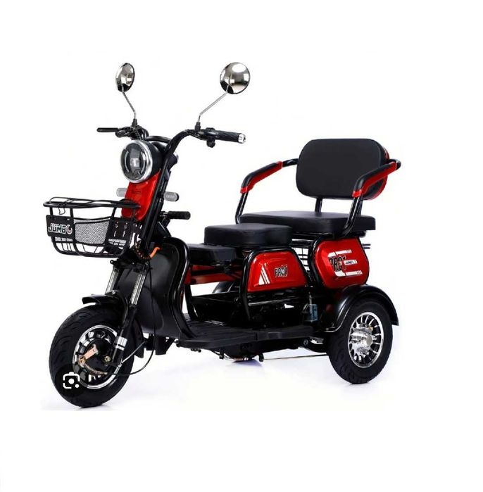 Triciclu ECO - Vehicul Electric ECOTEX - Baterie 48V/20Ah - Produs Nou