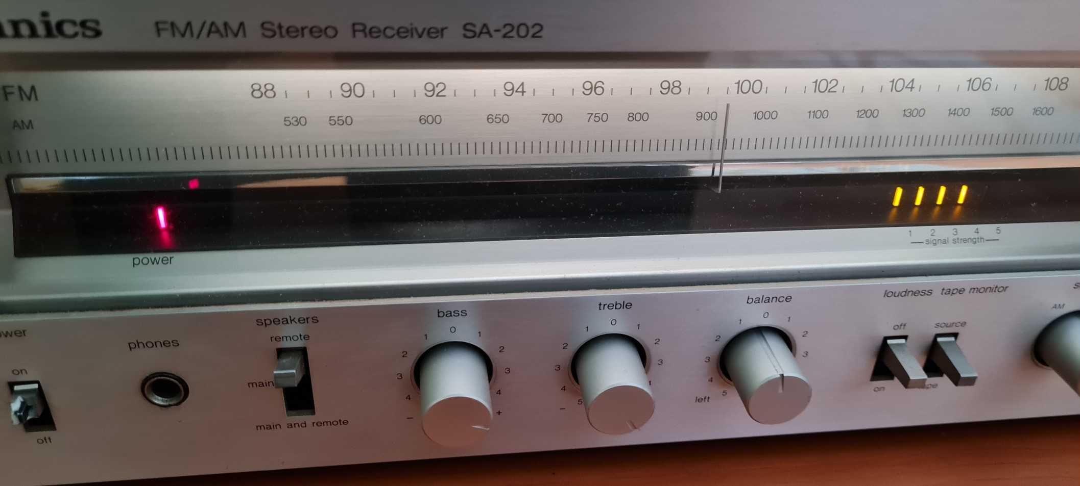 amplituner Technics SA 202