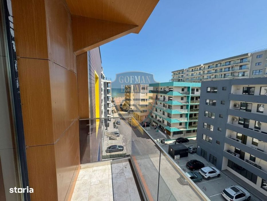 Penthouse duplex 4 camere, vedere la mare, Mamaia Nord terasa